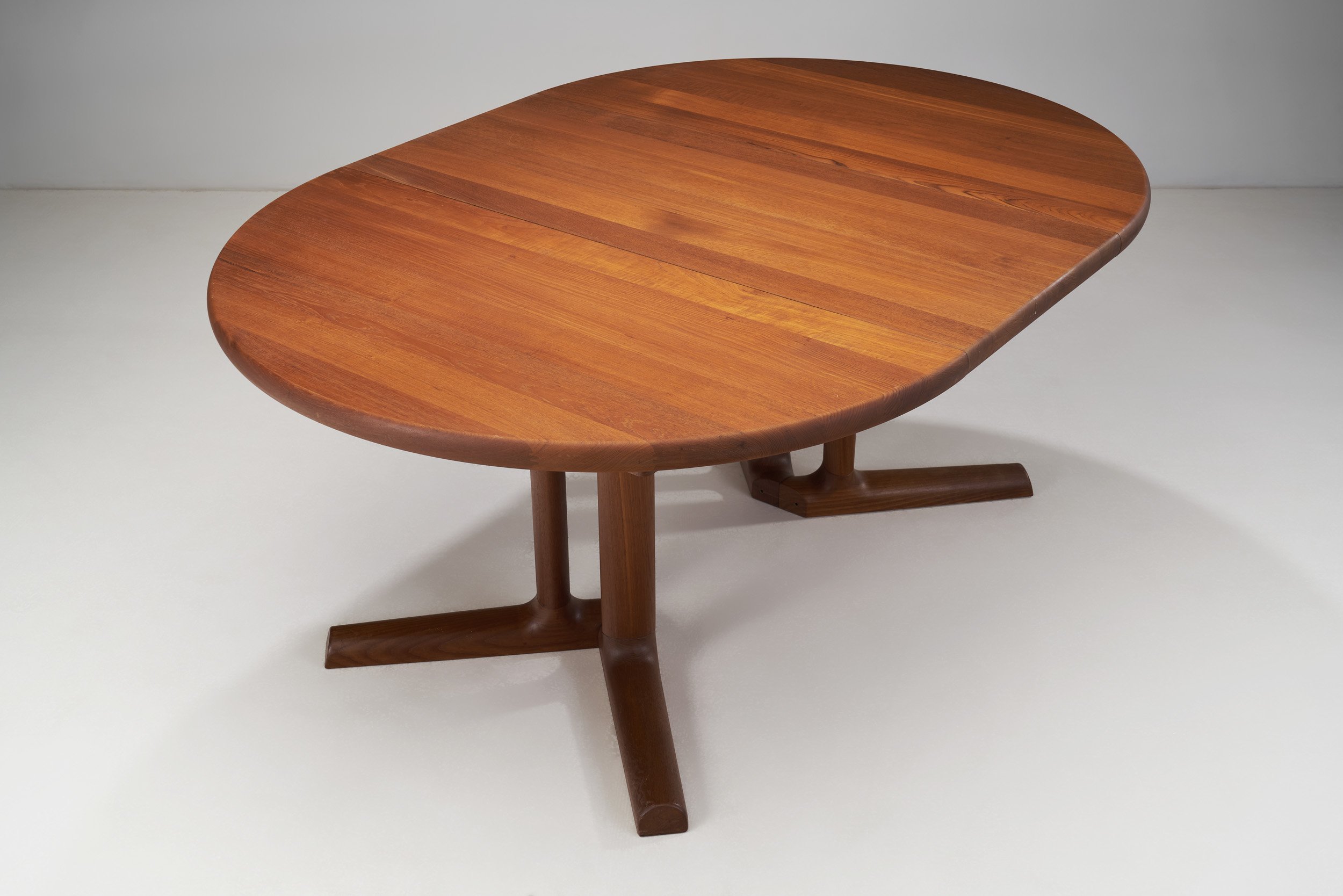 Extendable Teak Dining Table by Dyrlund, Denmark 1960s — H. Gallery